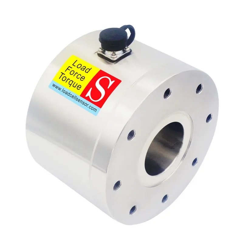 hollow flanged 3-axis load cell