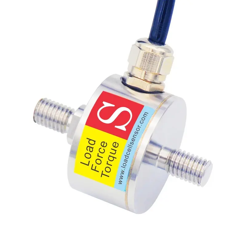 M8 threaded inline load cell 0-10kN High te...