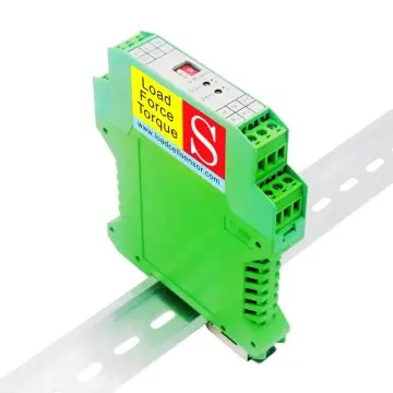 DIN 導軌安裝稱重感測器訊號調節器 -10-10V 4-20mA