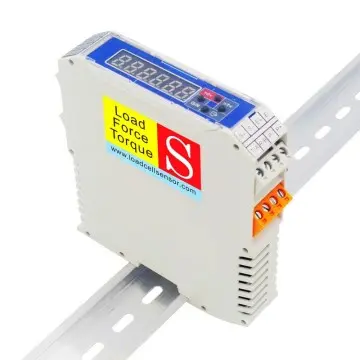 DIN 導軌稱重感測器指示器訊號 T...