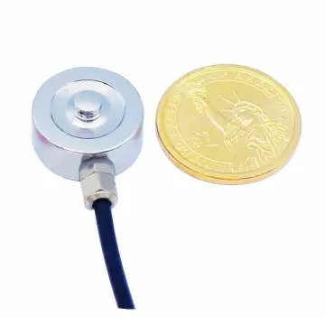 小型紐扣式稱重感測器 0-500kg 迷你壓縮感測器