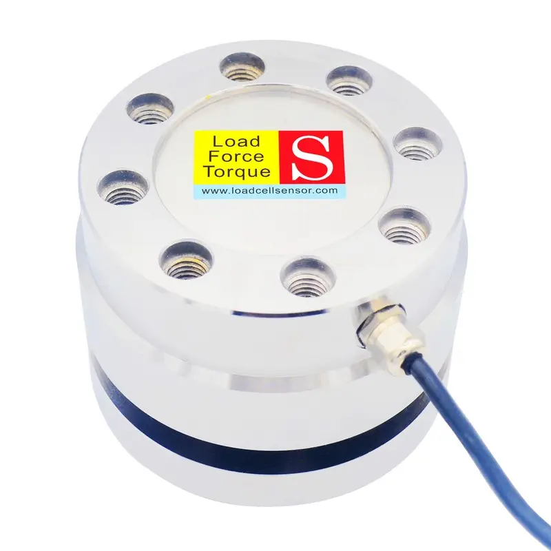 Flange to flange force sensing load cell 0-100kN