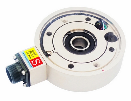 shaft through load cell